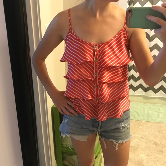 Forever 21 Ruffle Top - Picture 4 of 4